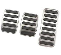 WGQRWX Cubre Pedales de Coche, para Suzuki, para Aerio Ciaz Ignis Kizashi Samurai Sidekick Splash S-Cross SX4 Vitara Cubrepedal de freno(Mt)