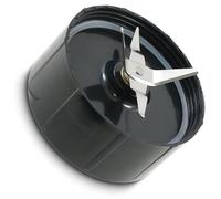 WGQRWX Cuchilla plana de repuesto, para Magic Bullet, para Blender Mixer Juicer MB1001, Cabeza cruzada en forma de cruz Tapa de la cuchilla de la batidora