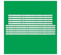 WGUOGO Tira de retroiluminación LED for UN50TU7090G, UN50TU7090, UE50NU7002U, UN50NU7095G, LBM500M0801-Z0-1(0), T500QVN03.0, UN50NU7095gxzs, Un50nu7095, UE50TU7002uxua(3kits-30pcs)