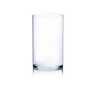 WGV Cylinder Vase Ancho 7 """" Altura 12 """" transparente de ancho ancho de gran diαmetro Glassware Floral Container Terrario para la fiesta de boda
