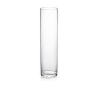 WGV Transparente Cilindro de Vidrio florero, 3 por 30,48 cm