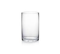 WGVI WGV Transparente Cilindro de Vidrio florero, 5 por 8
