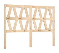 WGYHOME Cabecero de cama de 126 x 4 x 100 cm, madera maciza de pino, para camas sin cabecero, ideal para dormitorios y salas de estar modernas, fácil de montar, fácil de limpiar y no daña la espalda