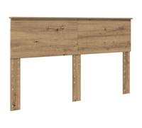 WGYHOME Cabecero de madera de roble Artisan, 150 cm, para camas sin cabecero, ideal para dormitorios y salas de estar modernas, fácil de montar, fácil de limpiar y no daña la espalda