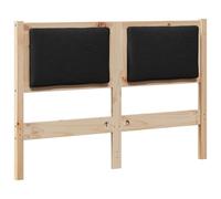WGYHOME Cabecero de madera maciza de pino de 135 cm, para camas sin cabecero, ideal para dormitorios y salas de estar modernas, fácil montaje, fácil de limpiar y no daña la espalda