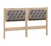 WGYHOME Cabecero de madera maciza de pino de 150 cm, para camas sin cabecero, ideal para dormitorios y salas de estar modernas, fácil montaje, fácil de limpiar y no daña la espalda