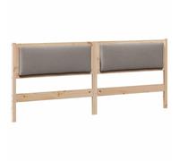WGYHOME Cabecero de madera maciza de pino de 200 cm, para camas sin cabecero, ideal para dormitorios y salas de estar modernas, fácil montaje, fácil de limpiar y no daña la espalda