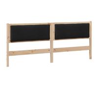 WGYHOME Cabecero de madera maciza de pino de 200 cm, para camas sin cabecero, ideal para dormitorios y salas de estar modernas, fácil montaje, fácil de limpiar y no daña la espalda