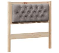 WGYHOME Cabecero de madera maciza de pino de 75 cm, para camas sin cabecero, ideal para dormitorios y salas de estar modernas, fácil montaje, fácil de limpiar y no daña la espalda