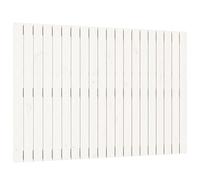 WGYHOME Cabecero de pared blanco, 127,5 x 3 x 90 cm, madera maciza de pino, para camas sin cabecero, ideal para dormitorios y salas de estar modernas, fácil de montar, fácil de limpiar y no daña la