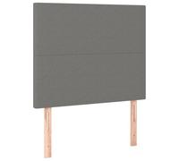 WGYHOME Cabecero gris oscuro 80 x 5 x 118/128 cm de tela, para camas sin cabecero, ideal para dormitorios y salas de estar modernas, fácil de montar, fácil de limpiar y no daña la espalda