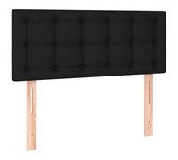 WGYHOME Cabecero negro 80 x 5 x 78/88 cm de tela, para camas sin cabecero, ideal para dormitorios y salas de estar modernas, fácil montaje, fácil de limpiar y sentarse sin dañar la espalda