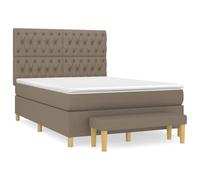 WGYHOME Cama con somier con colchón, 140 x 200 cm, tejido de muelles ensacados de dureza media, para espalda, boca abajo, dormitorio, salón