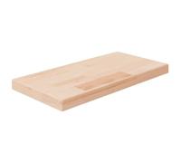 WGYHOME Estante de pared de roble macizo sin tratar de 40 x 20 x 2,5 cm para baño, dormitorio, sala de estar, cocina, estante colgante para libros, almacenamiento, decoración de habitación