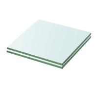 WGYHOME - Estantes de 2 paneles de cristal transparente de 20 x 15 cm para baño, dormitorio, sala de estar, cocina, estante colgante para libros, almacenamiento, decoración de habitación