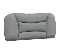 WGYHOME Hvar - Cojín de cabecero de tela gris claro de 80 cm, para camas sin cabecero, ideal para dormitorios y salas de estar modernas, fácil de montar, fácil de limpiar y no daña la espalda