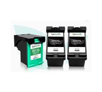 WGYYUANOU InkGarden 350XL 351XL Cartucho de Tinta de Repuesto for HP350 351 Compatible D4200 C4480 C4580 C4380 C4400 C4580 C5280 C5200 C5240(3pcs)