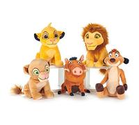WH Disney, El Rey León Peluche Mufasa, Simba, Nala, Timón, Pumba 25-30 CM (10-12") Modelo a Elegir