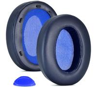WH XB910N - Almohadillas de repuesto compatibles con auriculares Sony WH-XB910 XB910N Extra Bass con cancelación de ruido (no aptas para modelo WH-H910N), almohadillas de piel de proteína suave (azul)