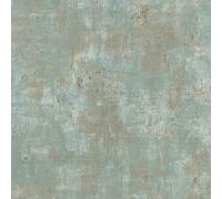 WH30182 - Bienvenido A Casa Papel Tapiz Galería Textura Metálica Desgastada Azul