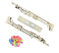 Whack A Balloon Game, Handmade Wooden Puppet Battle Board Game with 100 Balloons, Fun Interactive Toy for 2 Players, Living Room and Backyard Play