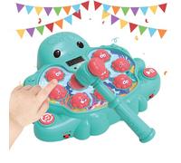 Whack Mole Game, Pound A Mole Toy, Octopus Shape with Soft Hammer, Colorful Buttons for Hand Eye Coordination, Skill Development, Kids, Boy, Girl, Travel, Home, School, Playtime, Preschool Use