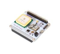 Whadda escudo gps neo-6m para raspberry pi, conexión u.fl, antena de