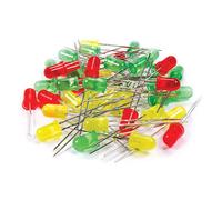 Whadda juego de leds - 80 uds. - 2 tamaÑos - 3 colores