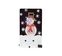 Whadda kit de soldadura, bricolaje, muñeco de nieve animado, 69 led,