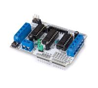 Whadda Modulo conductor del motor L293D para Arduino, ideal para conducir motores DC o paso a paso, protegido térmicamente