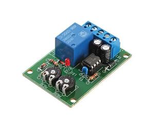 Whadda Módulo Temporizador de Intervalos WST111 - Relé de Salida con Contacto NA/NC, Ajustable Entre 0.5 y 5s, Pausa Ajustable Entre 2.5 y 60s, 12vdc/100ma, Dimensiones 40x85mm