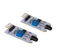 Whadda Sensor de luz, sensibilidad ajustable, LED SMD a bordo, 3.3-5 VDC, blanco