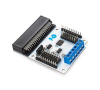 Whadda Tablero de ruptura del conductor del motor para Micro: Bit, 4 modos de control, 1.2 Una corriente constante, perfecta para proyectos de robótica