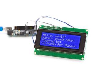 Whadda wpi450 accesorio para placa de desarrollo kit de pantalla lcd a