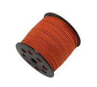 Whakano 1 pieza de 10 M x 2,5mm de cordón de cuero, banda de cuero de ante sintético, clásico para manualidades, cordones de cuero DIY para pulseras, para joyería, manualidades, collares, envoltorios
