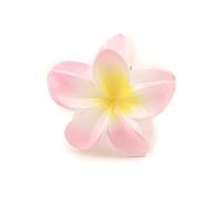 Whakano 2 Piezas Pinzas para el Cabello con Flor de Plumeria, Pinza Hawaiana, Pinza para el Cabello Antideslizante para Mujer, Sujeción Fuerte, Pinzas para el Cabello, Accesorios para Peinar el Cabel