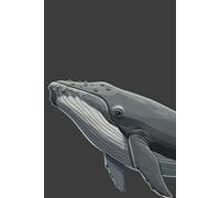 Whale Cover Design: Aesthetic Journal for Writing, Drawing & Notes | Blank Notebook for School, Work & Creativity.
