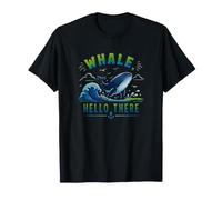 Whale Hello There - Diseño Divertido y Lindo de Historia del océano Camiseta