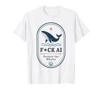 Whale Ocean Marine Conservation Humor Activismo Camiseta