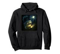 Whale Scary Horror Night Linterna Halloween Fantasma Sudadera con Capucha