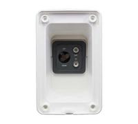 WHALE Toma exterior multimedia para TV/Satélite + Salida 12V, camper, van