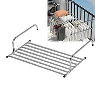 whalebee Tendedero Extensible Tendedero De Pared Plegable E 76-136cm 86-158cm Secadora Colgante Tendederos De Acero Inoxidable para Interior Y Exterior Ahorro De Espacio Tendedero De Balcón
