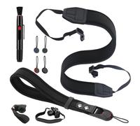 WhaleO Correa Camara de Fotos Camera Strap Lápiz de Limpieza para Camara Correa de Muñeca de Neopreno para Cámara, Correa de la Cámara Correa de Hombro Ajustable y Cómoda para El Cuello