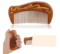 WhaleO Peine de Parto para el Dolor de Parto,Peine Parto Madera con una bolsa de tela Regalos de Parto para Mujeres Peine de Parto Elementos Esenciales para el Parto para Mujeres Embarazadas