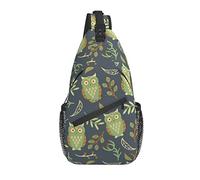 Whales Are Cute Sweet Whale On Sea Printed Classic Sling Bag Crossbody Chest Daypack Ligero Casual Mochila Bandolera para Hombres Mujeres Adultos Viajes Senderismo Regalos