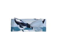 Whales at Sea Baby Bow Headband for Girls - Diadema infantil de poliéster suave y elástica, perfecta para recién nacidos, 0-6 meses, regalo de bebé, accesorio para fotos