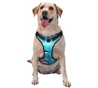 Whales Under The Sea - Chaleco de tracción para mascotas, estampado XL, ideal para pasear perros, senderismo, viajes diarios