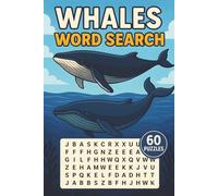 Whales Word Search: 60 Relaxing Puzzles Featuring Whale Species, Ocean Life, and Marine Wonders