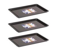 Wham Bandeja antiadherente para hornear (juego de 3 (32 x 23 x 1,5 cm), F35