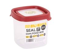 Wham Caja de Almacenamiento, Polipropileno, Rojo 2, 65 ml